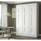 Bestar Edge 60W Full Murphy Bed, White 70183-17 - alternate 6